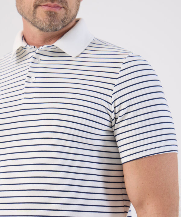 Polo De Rayas Horizontal Para Hombre