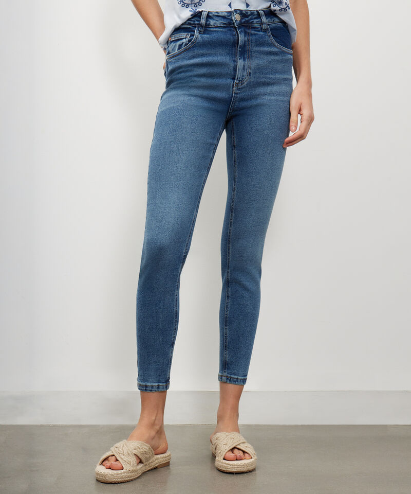 Jean Esencial Skinny Med Blue