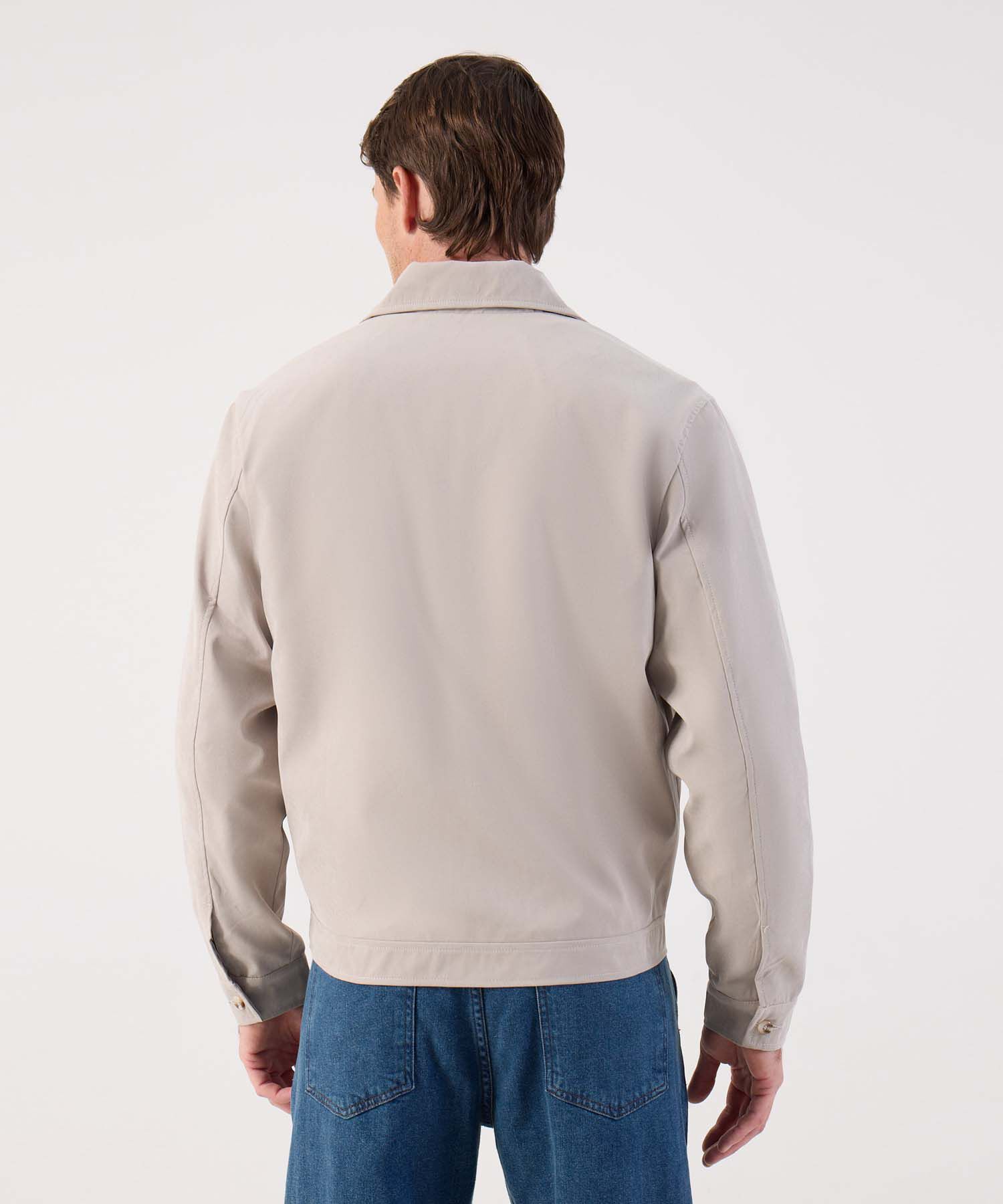 Chaqueta Ligera de Hombre Estilo Harrington