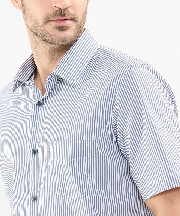Camisa Manga Corta a Rayas