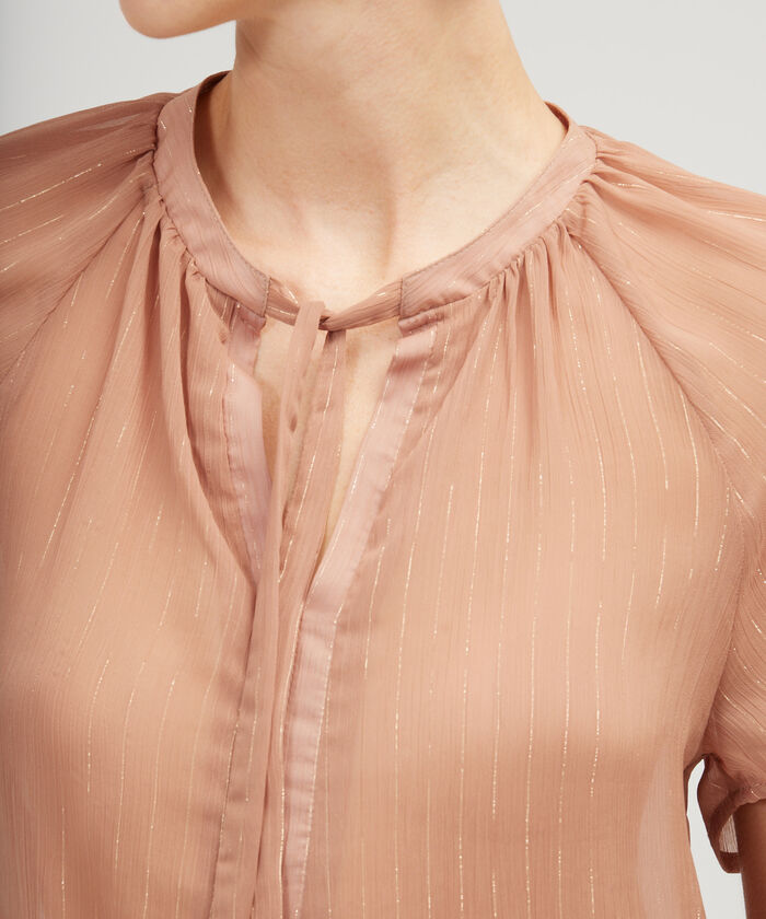 Blusa Escote Redondo