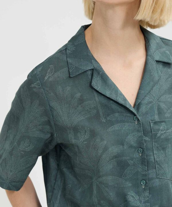 Camisa Manga Corta Estampada