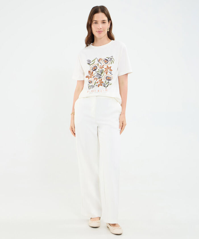 Camiseta manga corta para mujer