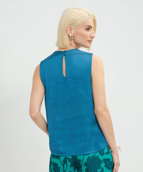 Blusa Unicolor Manga Sisa