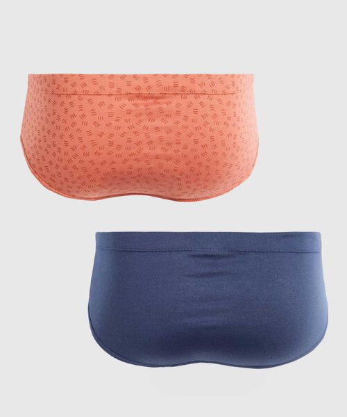 Pack X2 Calzoncillos Estampados En Algodón 