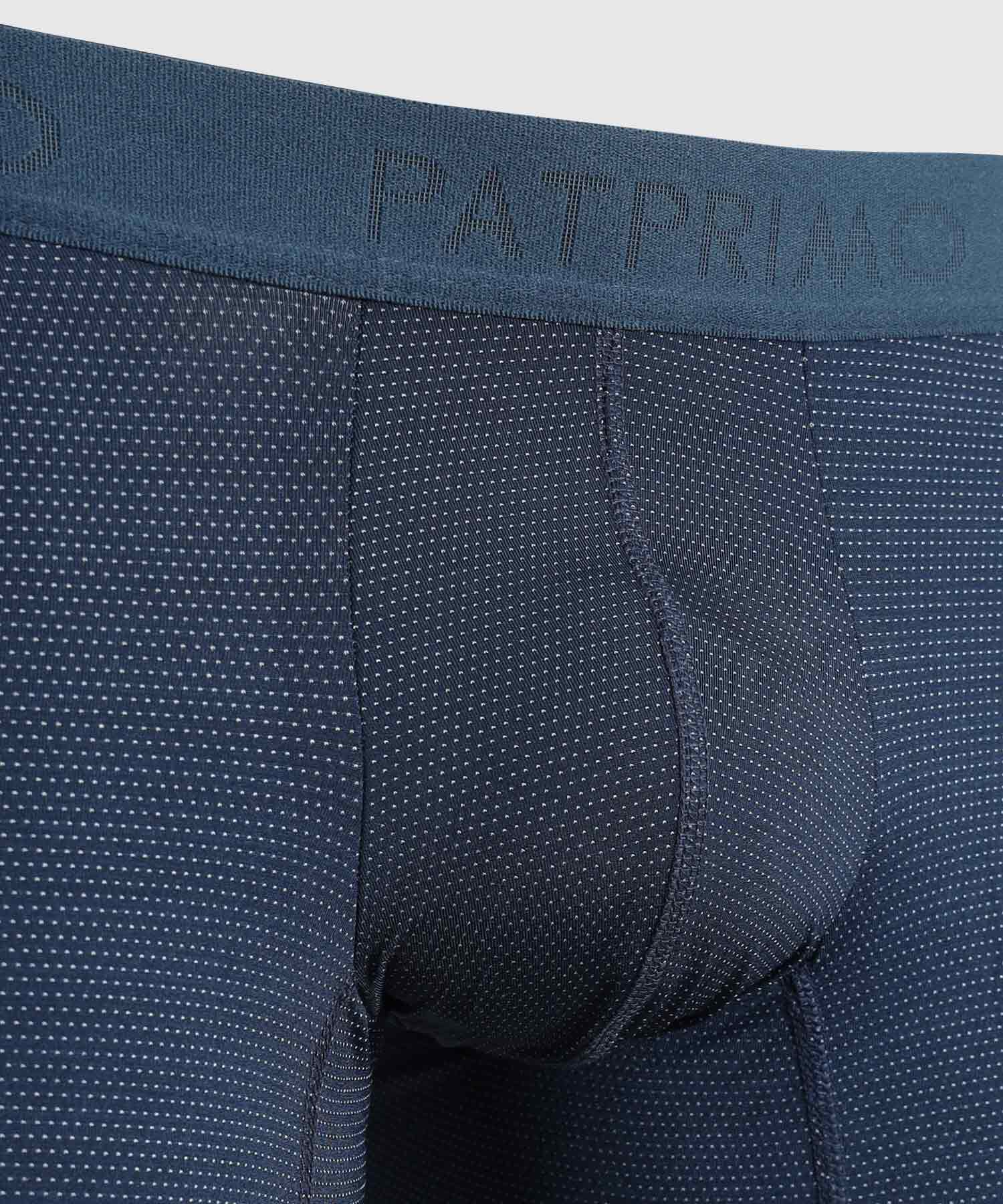 Pack X5 Boxer Medio En Microfibra Unicolor