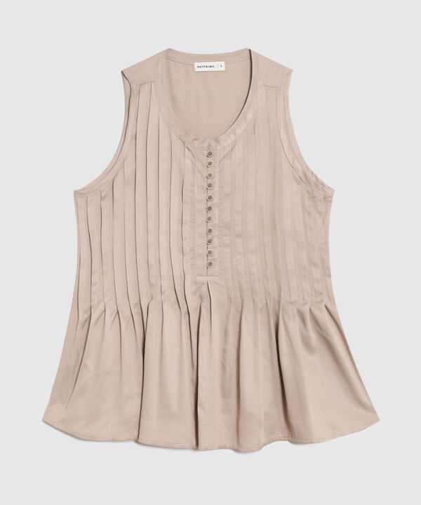 Blusa Con Alforjas Y Bolero Para Mujer image number null