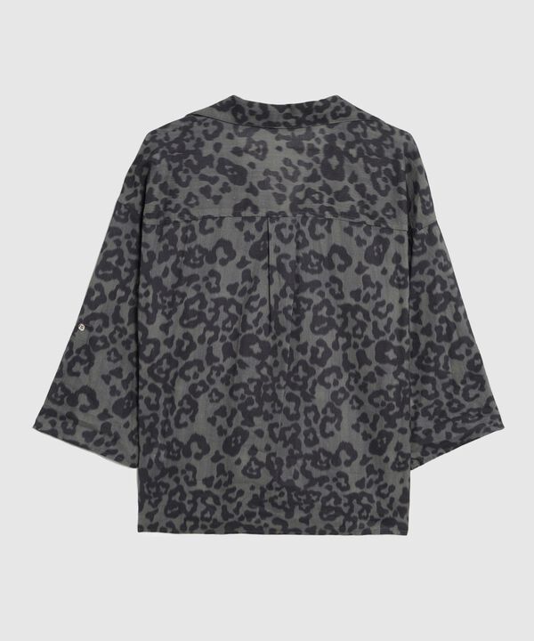 Blusa con Detalles Brillantes para Mujer