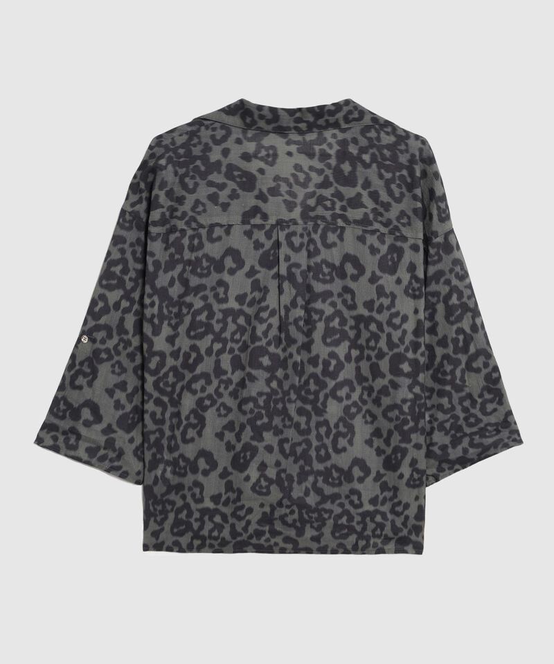 Blusa con Detalles Brillantes para Mujer