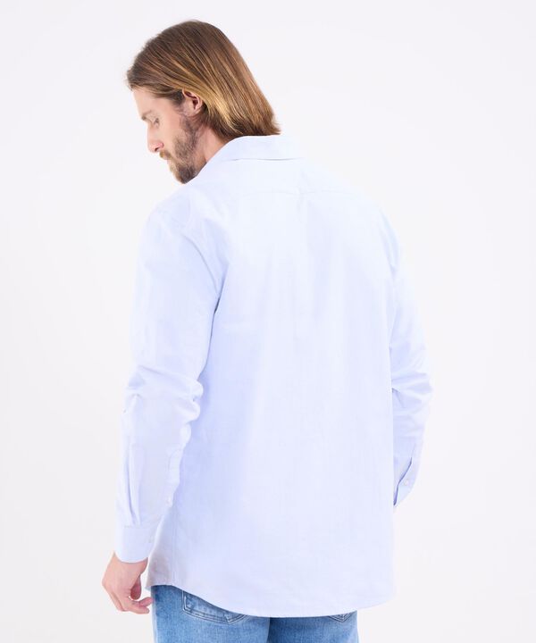 Camisa Oxford Para Hombre