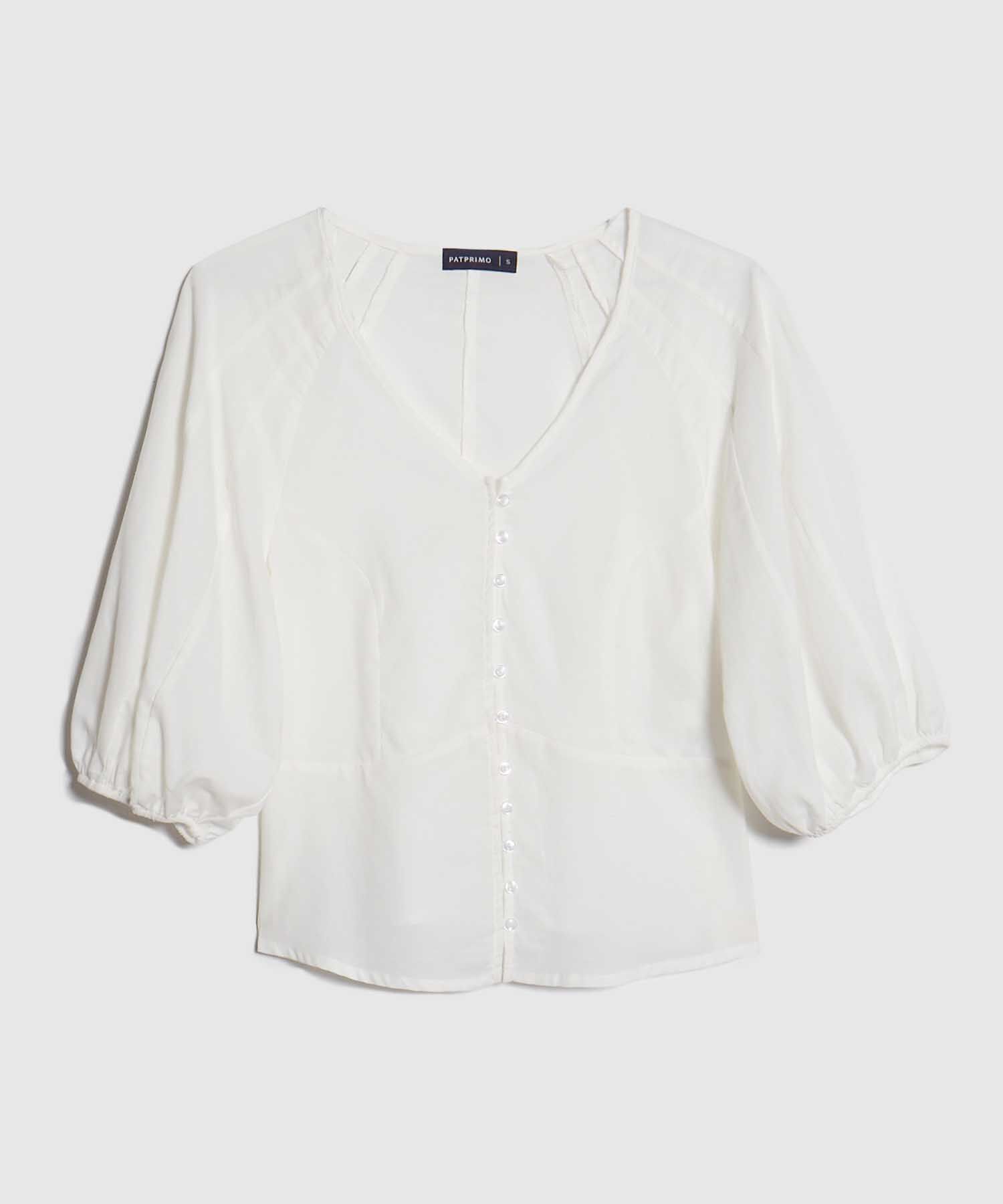 Blusa Escote en V