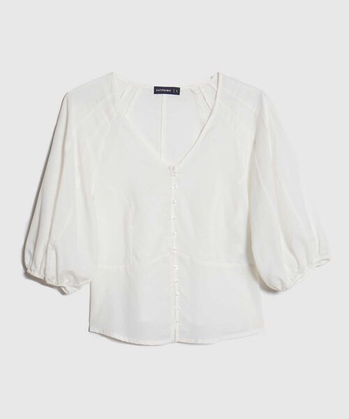 Blusa Escote en V