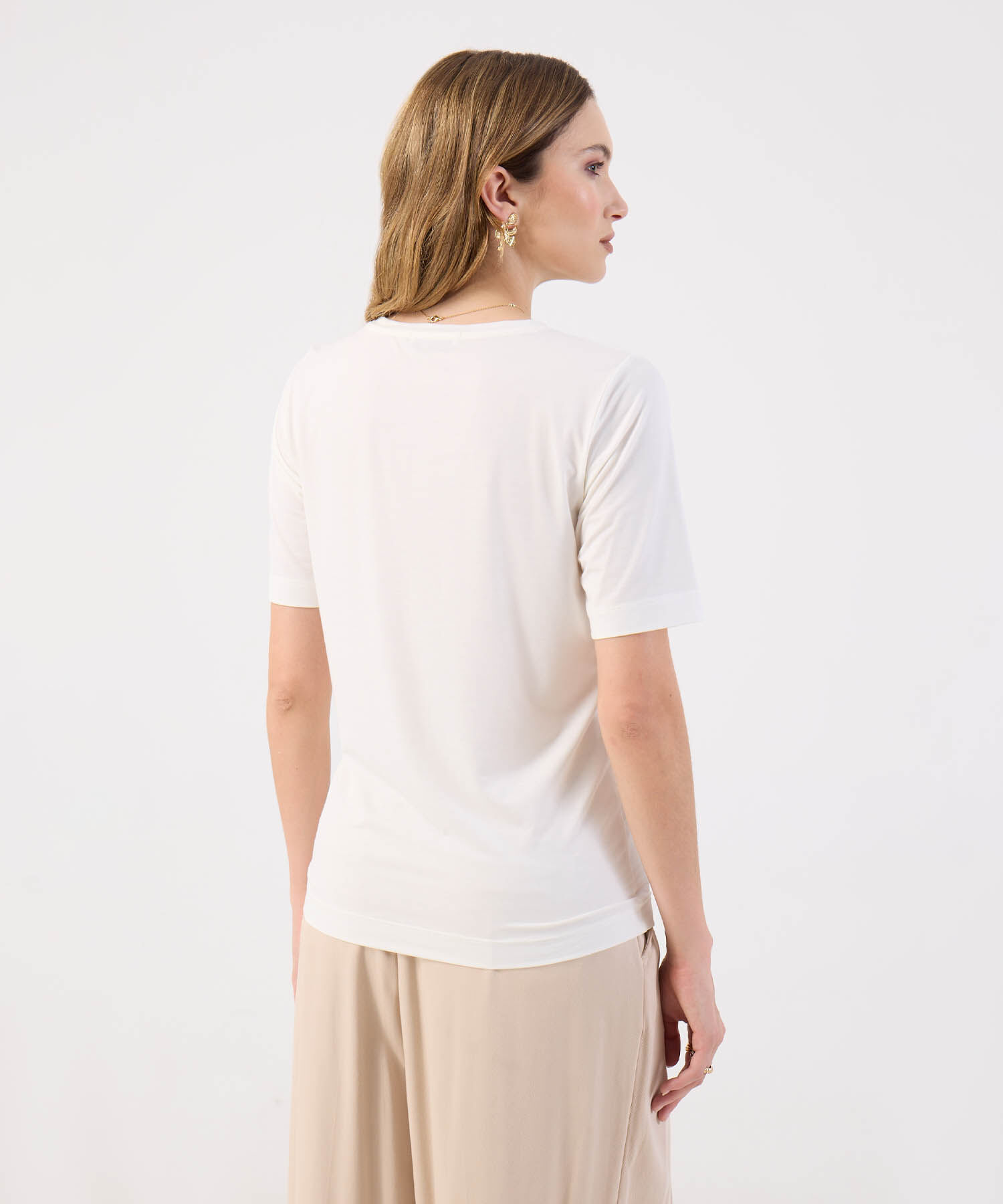 Camiseta Para Mujer Estampado Bot&aacute;nico