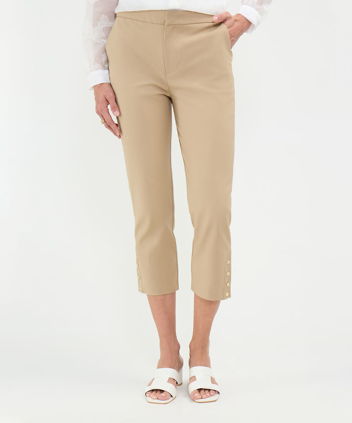 Pantalón Capri con Taches