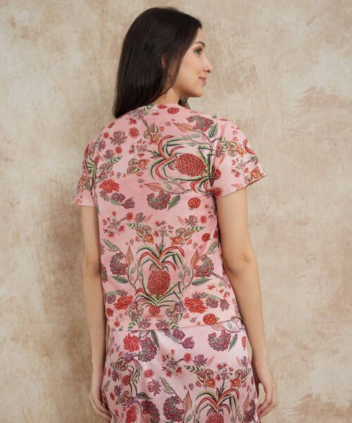 Camiseta Manga Corta Estampada Campaña Beatriz Camacho