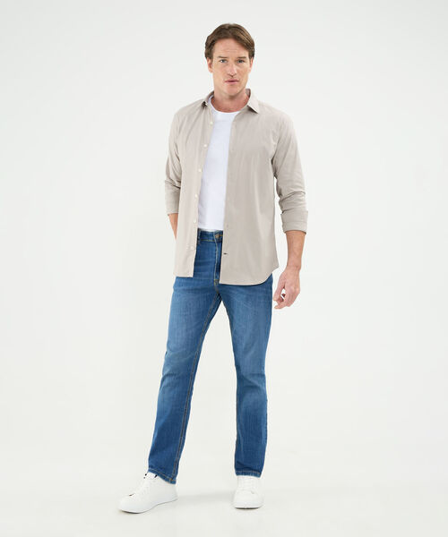 Camisa Corbatera Manga Larga Cuello Formal image number null