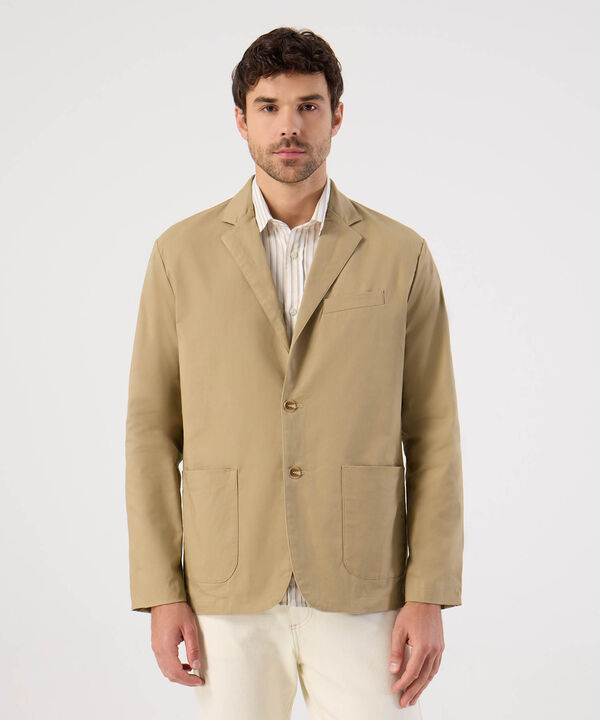 Blazer Con Bolsillos Para Hombre image number null