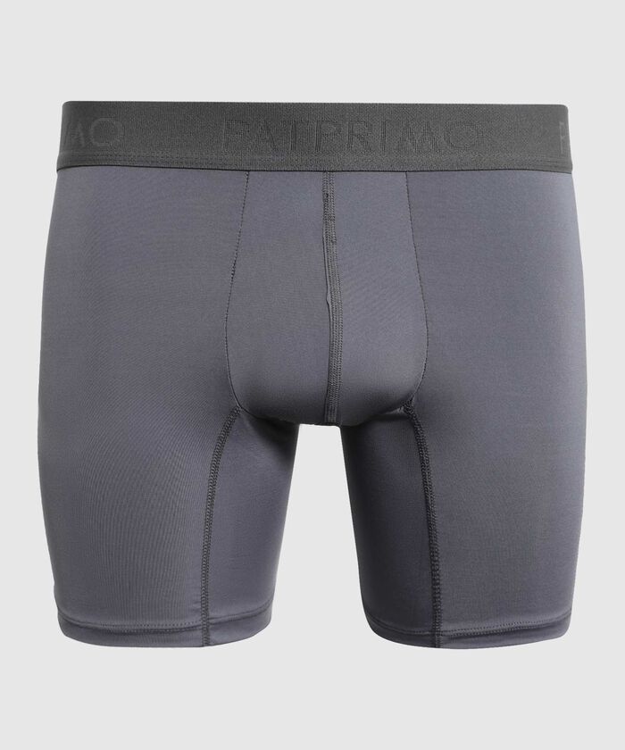 Pack X5 Boxer Medio En Microfibra Unicolor