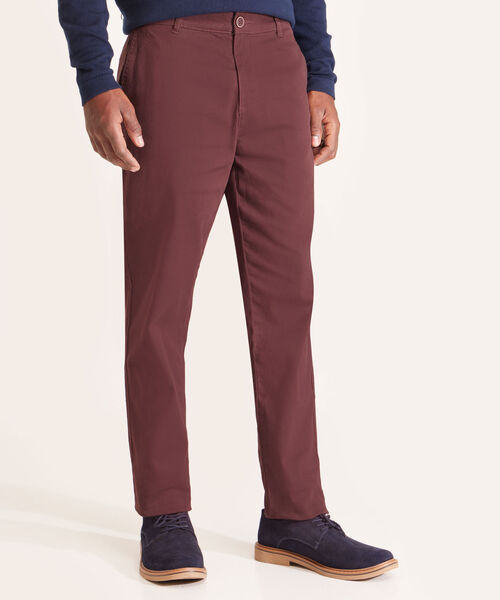Pantalón Chino Slim Fit Unicolor image number null