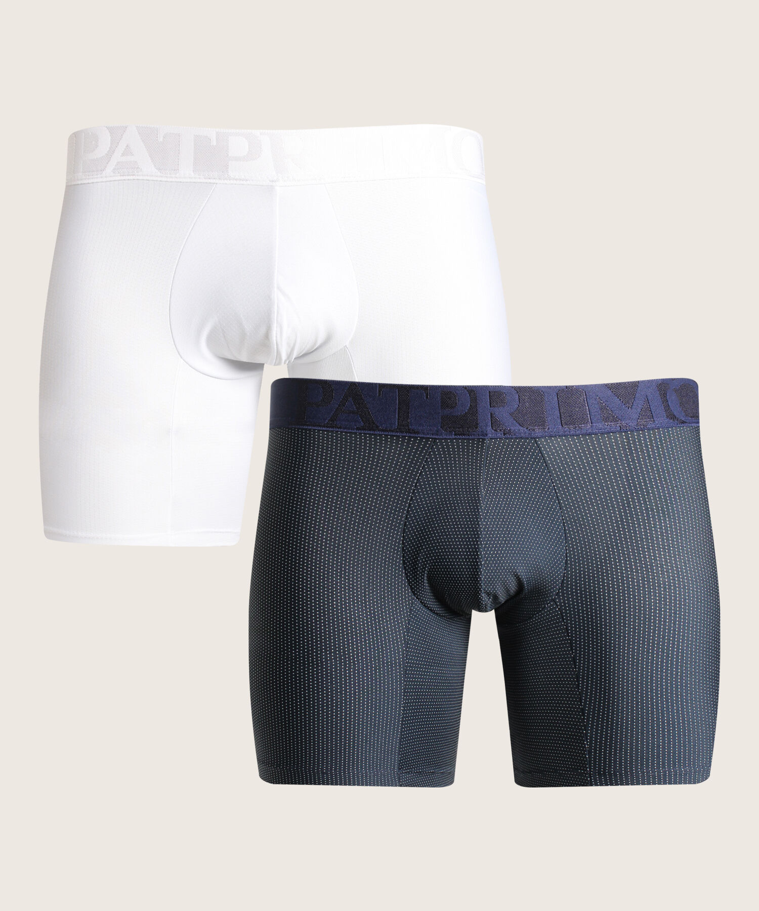 Boxer Pack X2 Medio Microfibra Unicolor