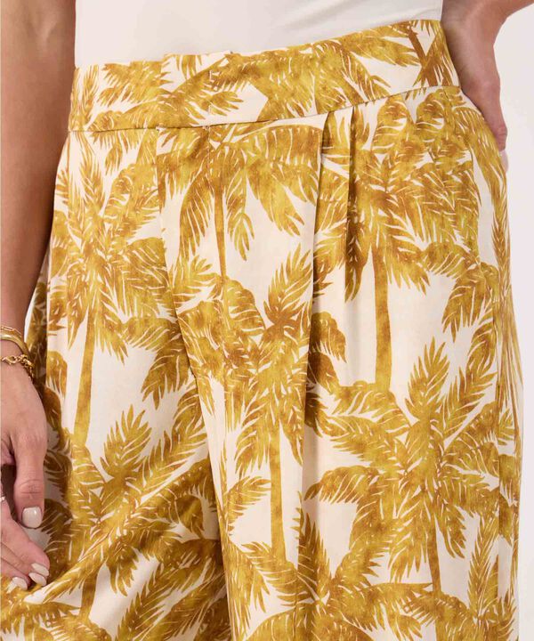 Pantalon fluido estampado 