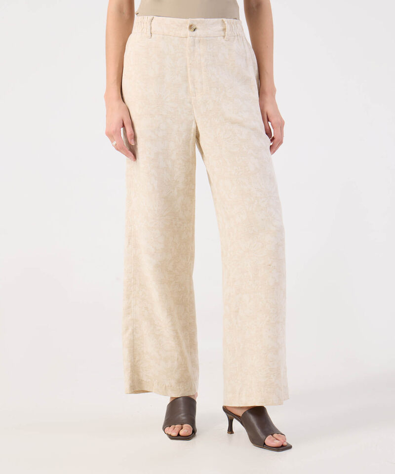 Pantal&oacute;n Recto de Tejido Suave