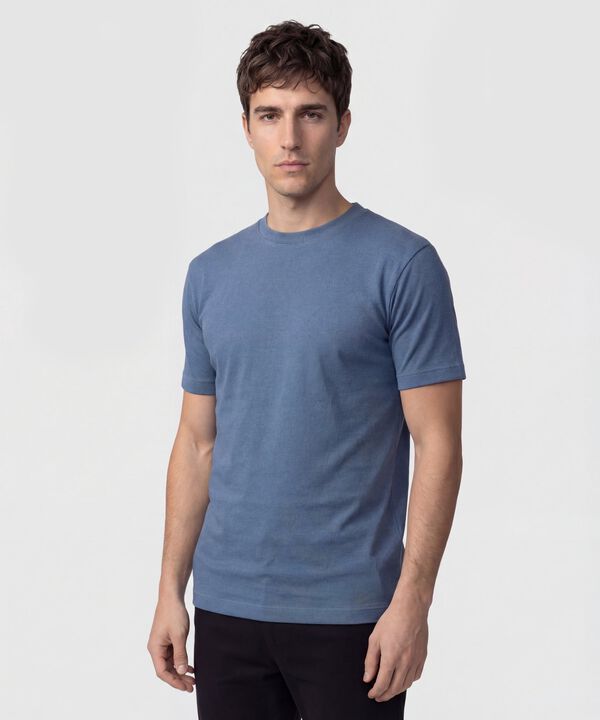 Camiseta Regular Fit Unicolor Para Hombre image number null