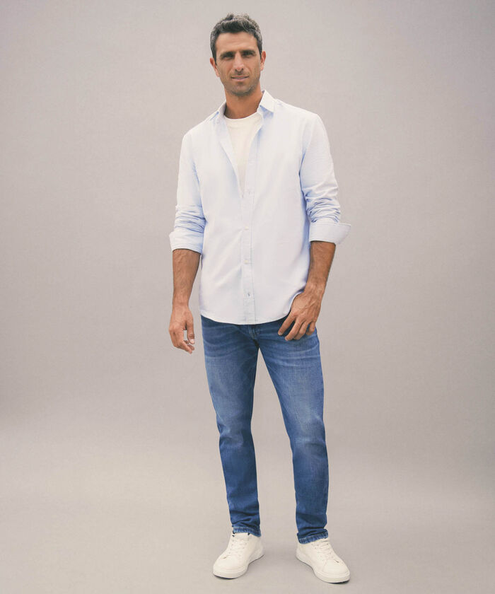 Jean Slim Para Hombre