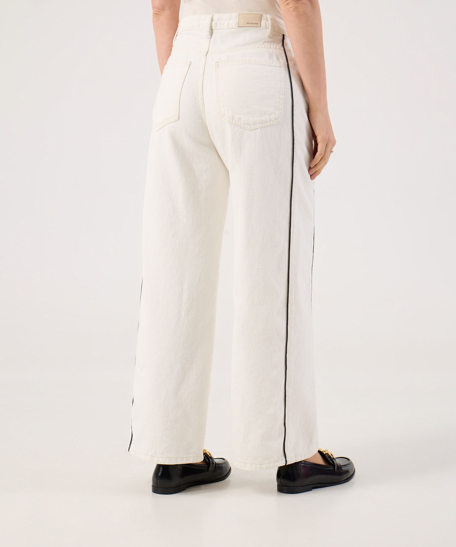 Jeans Wide Leg Tono Claro