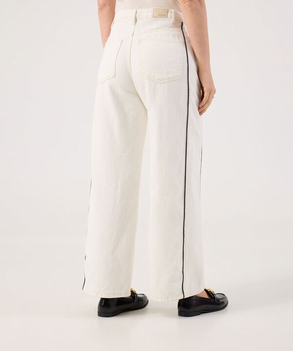 Jeans Wide Leg Tono Claro