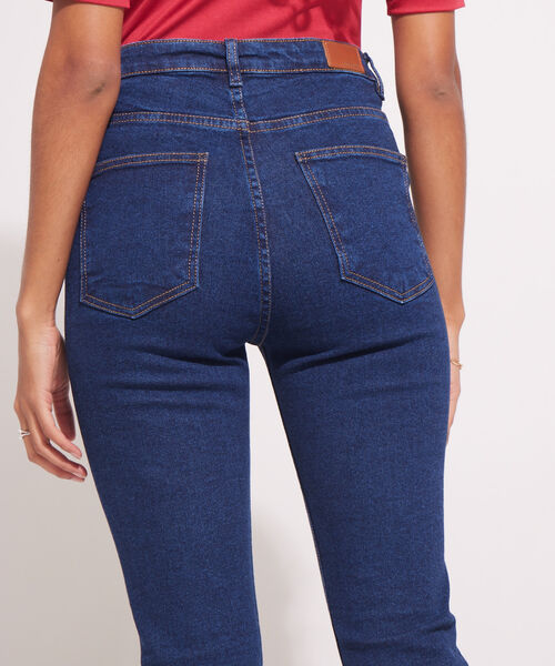 Jean Skinny Tiro Alto