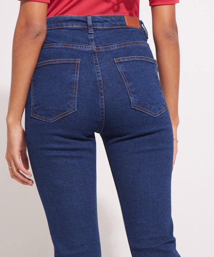 Jean Skinny Tiro Alto