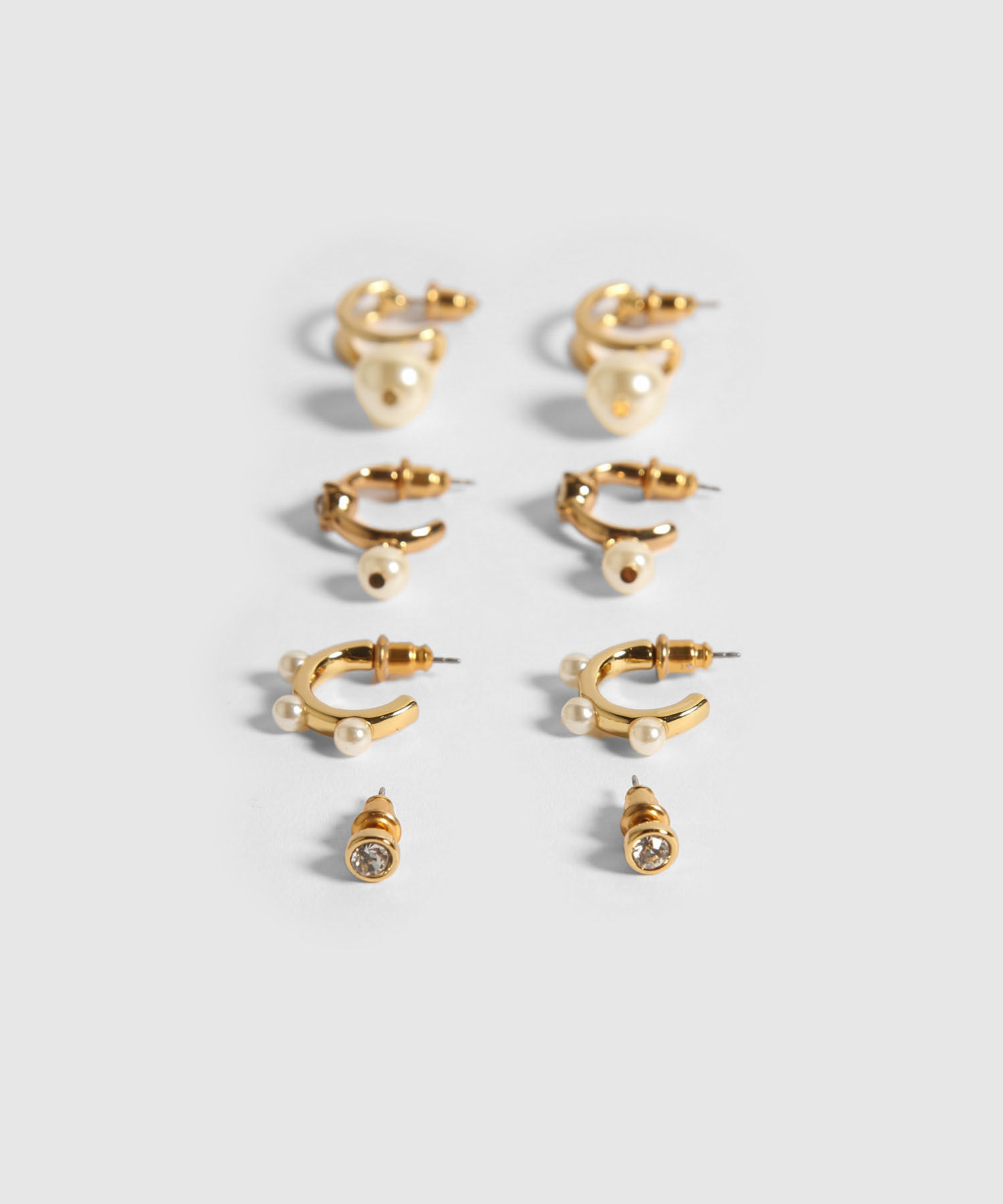 Aretes Set X 4 Pares Ref. Kf241-0782-2