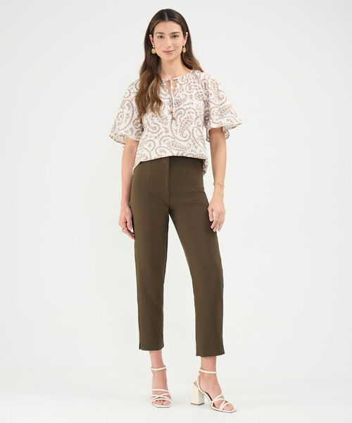 Pantalón Formal Tiro Alto image number null