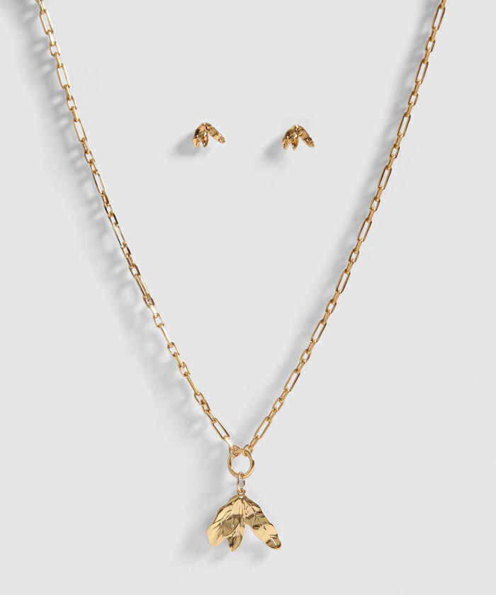 Set de Accesorios Dije de Mariposa