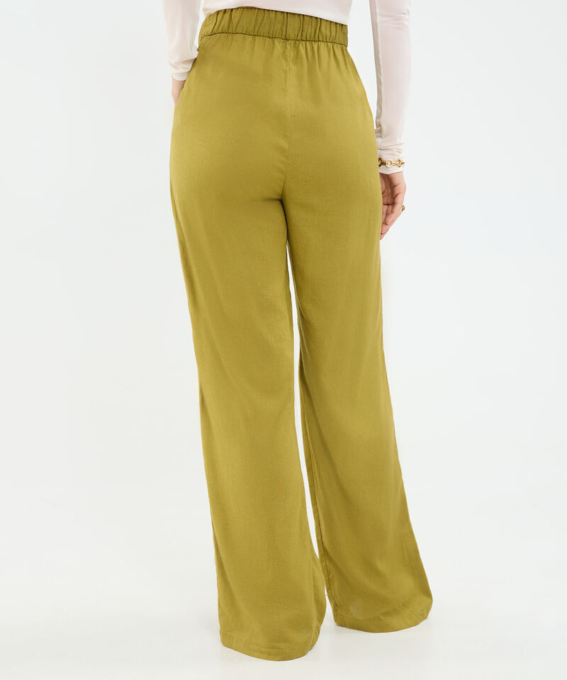 Pantal&oacute;n en Efecto Lino