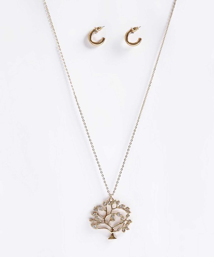 Set De Accesorios Dorados