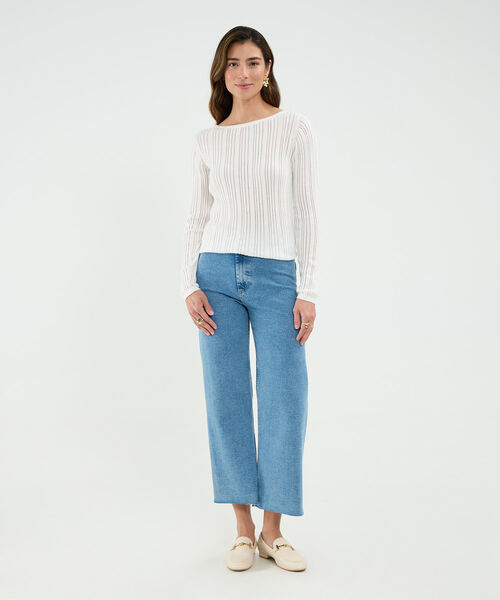 Camiseta Tejido Desagujado image number null