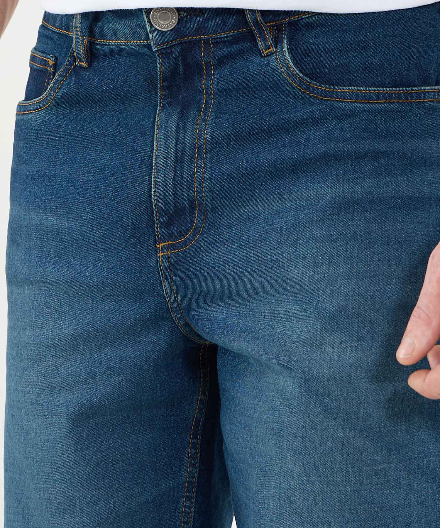 Bermuda Regular Para Hombre