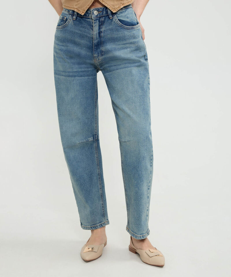 Jean Straight Con Pinza