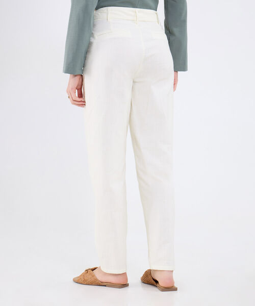 Pantal&oacute;n Unicolor Con Cinturon