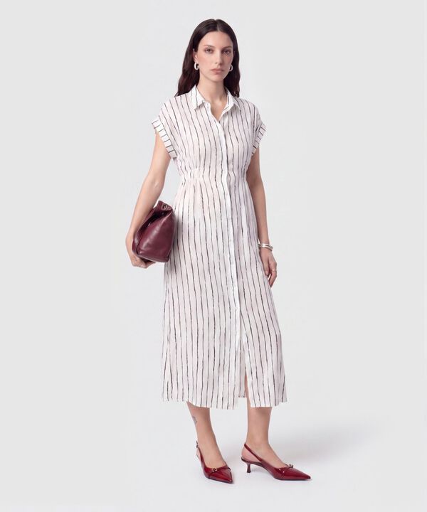 Vestido Camisero Largo para Mujer image number null