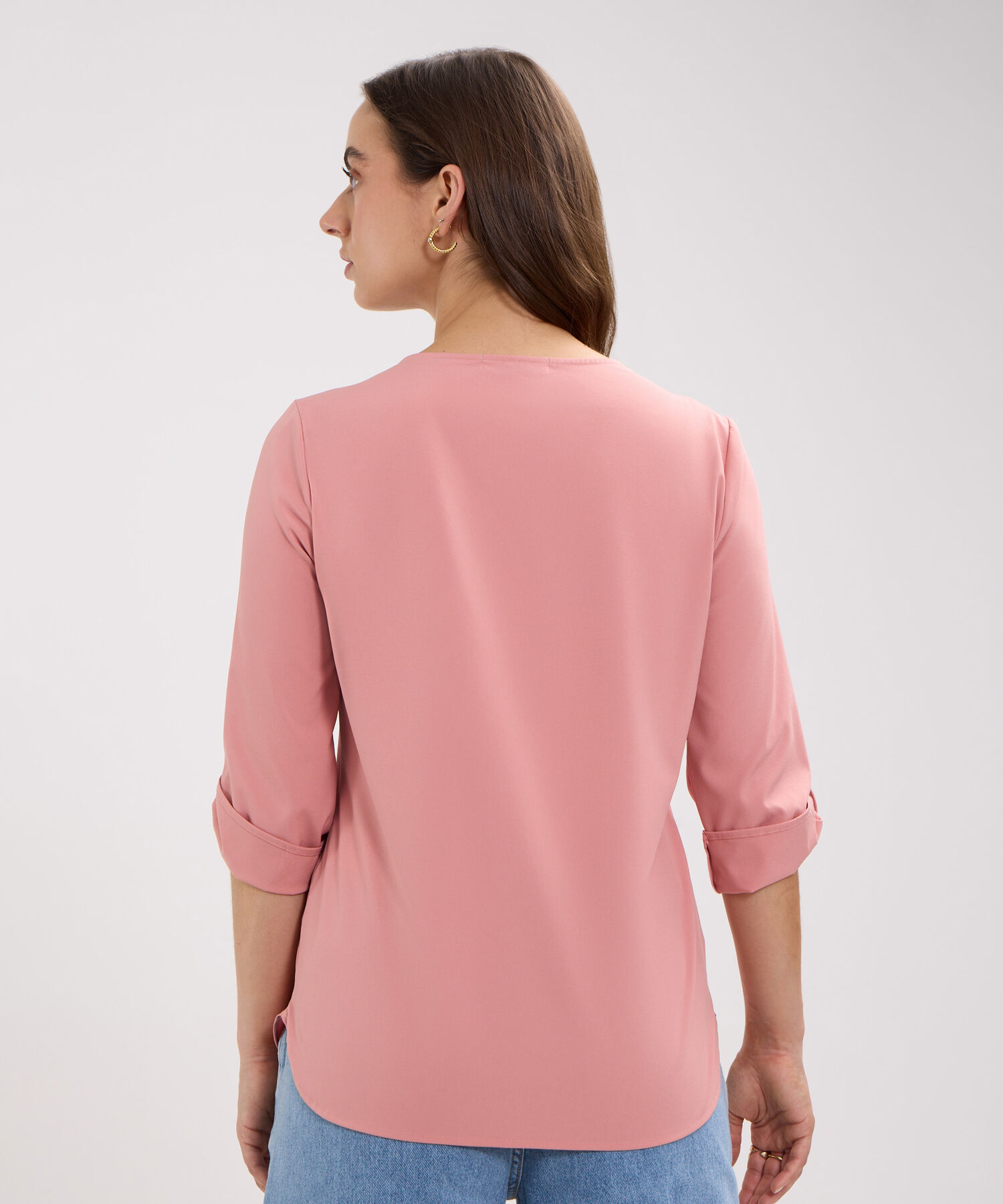 Blusa Escote en V