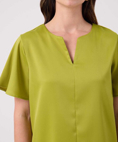 Blusa Unicolor Satinada  image number null