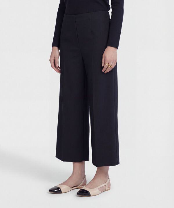 Pantal&oacute;n Culotte De Tiro Alto Para Mujer image number null