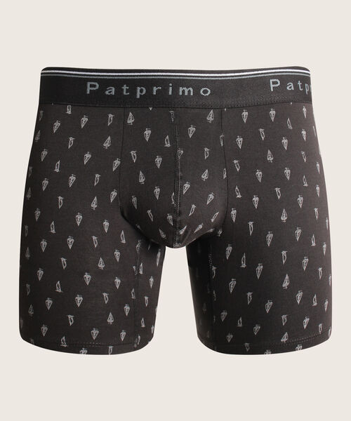 Boxer Pack X3 Medio Algodón Estampado Miniprint