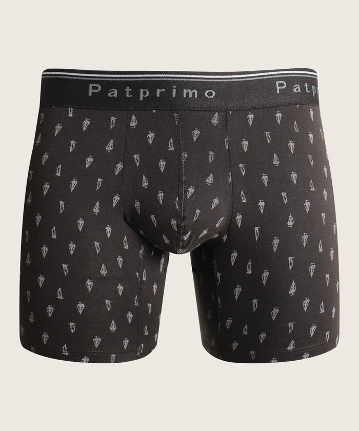 Boxer Pack X3 Medio Algodón Estampado Miniprint