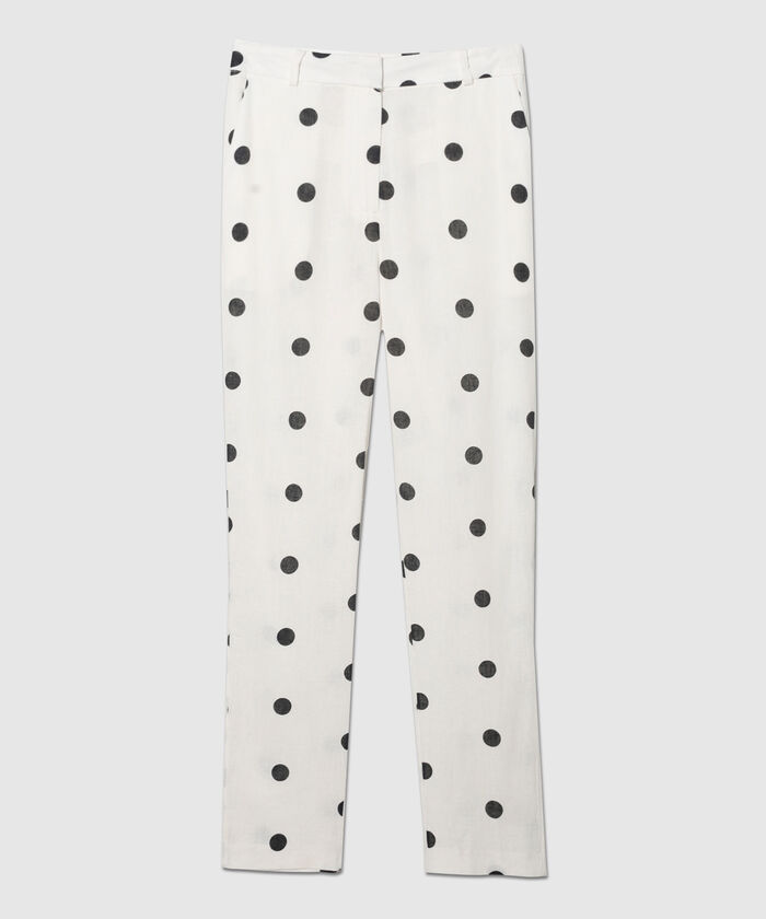 Pantalón Clásico Estampado