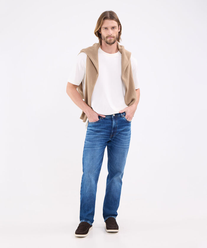 Jean Slim Para Hombre