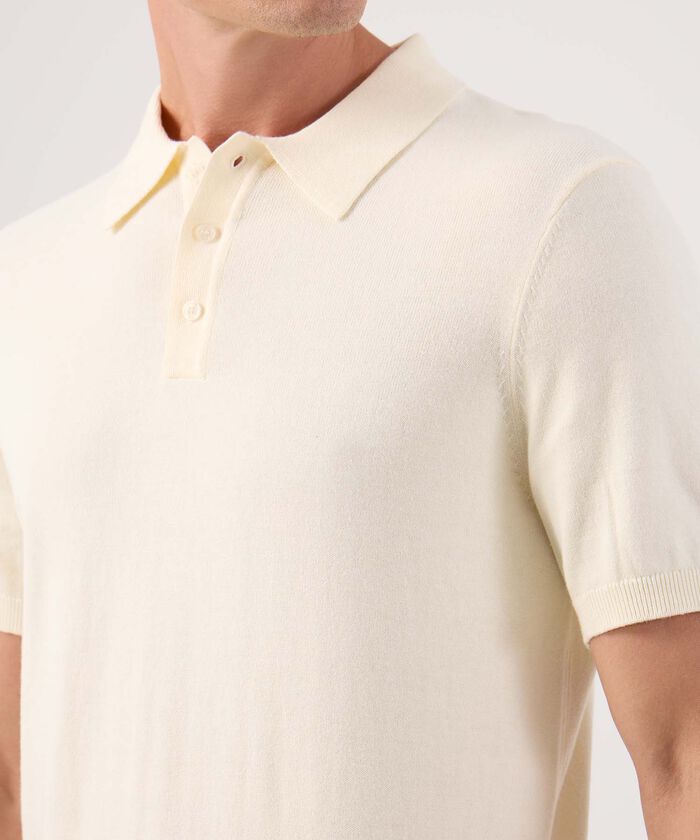 Polo Tejida Para Hombre